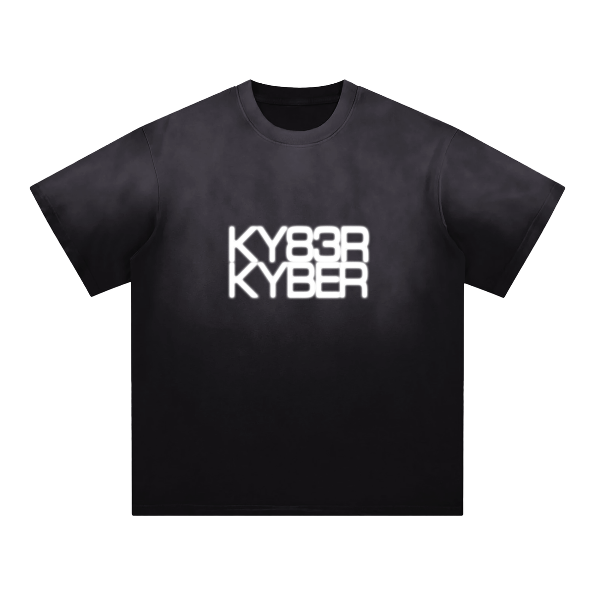 Black KYBER Sunfade Tee