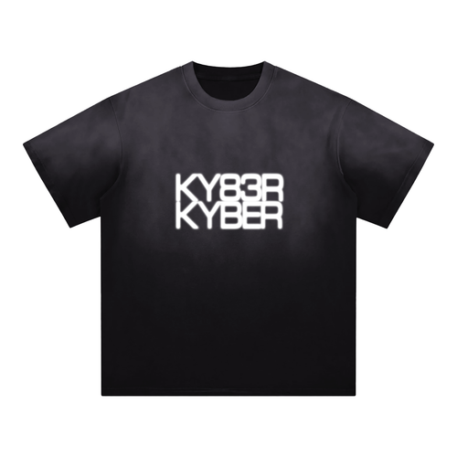 Black KYBER Sunfade Tee